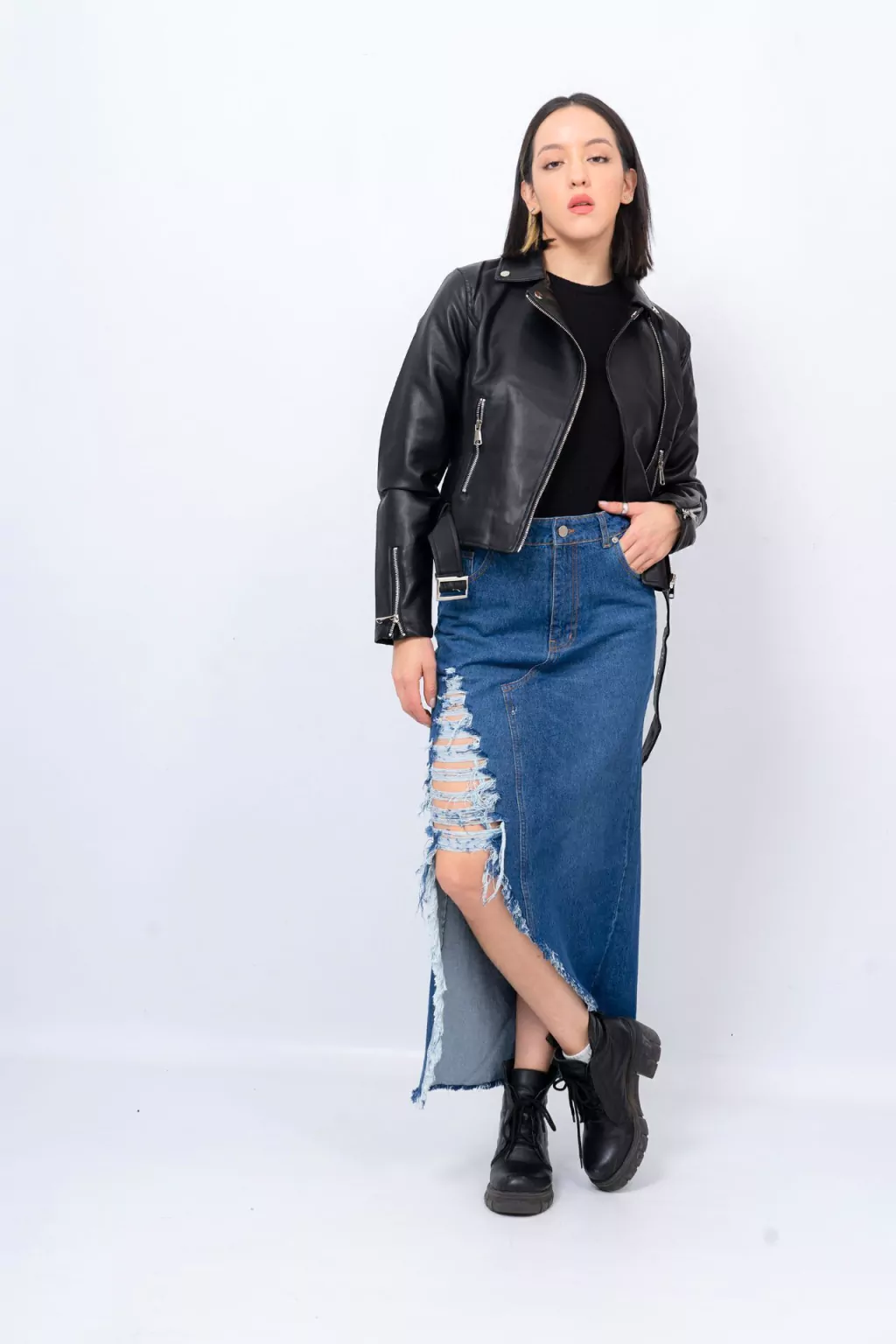 POLLERA DE DENIM TEXAS