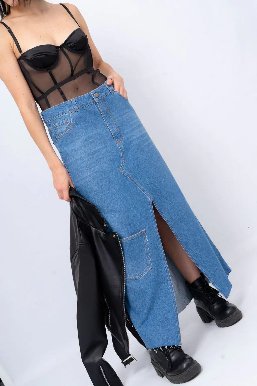 POLLERA DE DENIM DALLAS