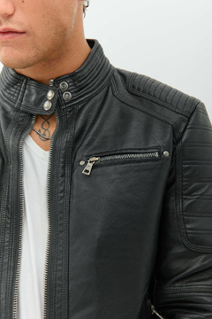 CAMPERA ECOCUERO THIAGO - tienda online