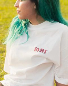 BVBA® DAILY Camiseta Oversized Off-White - loja online