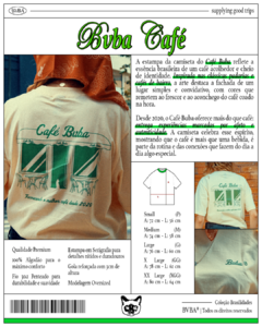 CAFÉ BVBA Camiseta Oversized Off-White na internet
