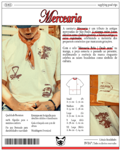 Imagem do MERCEARIA Camiseta Oversized Off-White
