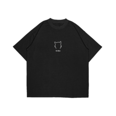 Logo Black Oversized T-Shirt