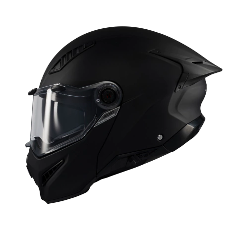 Casco rebatible AXXIS GHOSTFIGHTER SV SOLID A1 Negro Mate - comprar online