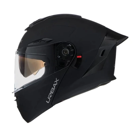 Casco rebatible URBAX 911 ATLAS SOLID Negro Mate