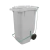 Carrinho Coletor de Lixo 240 Litros Com Pedal Rodas 200mm