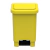 Lixeira 50 litros com pedal super resistente da tna plast