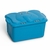 Kit Lixeira 7l, Caixa Organizadora 34l e Troninho - Azul - comprar online