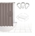 Cortina De Baño Tela Impermeable + Protector + 12 Ganchos en internet