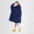 Maxi Buzo Liso Oversize Adulto Azul