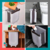 Imagen de Tacho Cesto Basura Plegable Colgante Grande