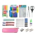 Kit Escolar Secundaria Con Cartuchera Fucsia Metalizada - comprar online