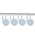Ganchos Ocean Blanco X12
