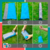 Lona Impermeable Grande con Estacas Celeste - Yasu Productos