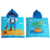 Poncho infantil Pirata en la Isla
