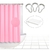 Cortina De Baño Tela Impermeable + Protector + 12 Ganchos - Yasu Productos