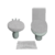 Set Para Baño De 3 Piezas