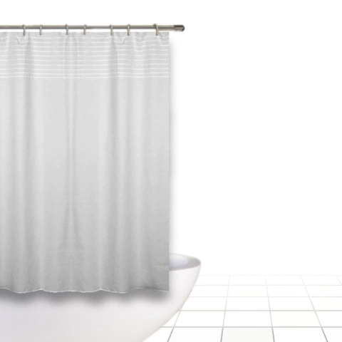 Cortina Alforzas Tela