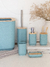 Set de baño 6 piezas Aqua/Bamboo GH-1584