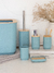 Set de baño 6 piezas Aqua/Bamboo GH-1584 - comprar online