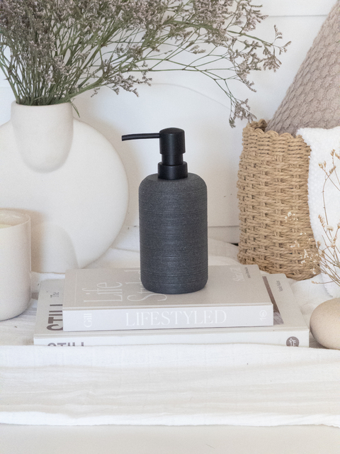 Dispenser Cilíndrico Gris Oscuro GH-68 - comprar online