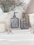 Dispenser de Vidrio Gris PURE SOAP GH-73