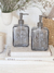 Dispenser de Vidrio Gris PURE SOAP GH-73 - Ganga Home