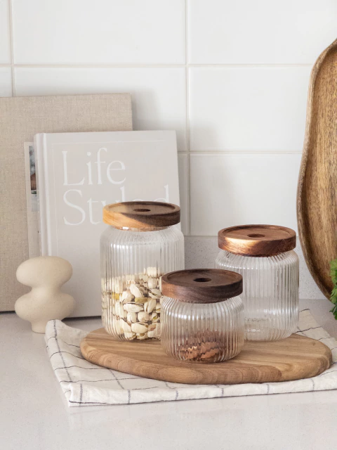 Set x3 Organizadores de vidrio GH-1525 - comprar online