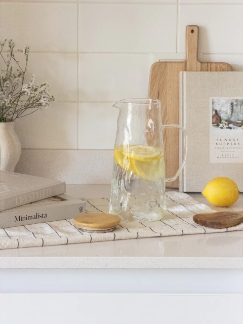 Jarra de vidrio relieve GH-2185 - comprar online