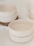 Set x6 bowls 16cm color marfil - Ganga Home