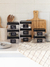 Set x8 contenedores tapa negra - comprar online