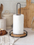 Porta Rollo de Hierro Base de Madera GH-187 - comprar online