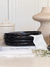 Set x6 Plato Playo Negro Salpicado - comprar online