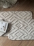 Set x2 Alfombras Rombos Natural GH-1754 - comprar online