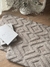 Set x2 Alfombras Rombos Tostado GH-1752 - Ganga Home