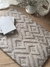 Set x2 Alfombras Rombos Tostado GH-1752 - comprar online