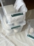 Set× 3 caja transparente manija verde - tienda online