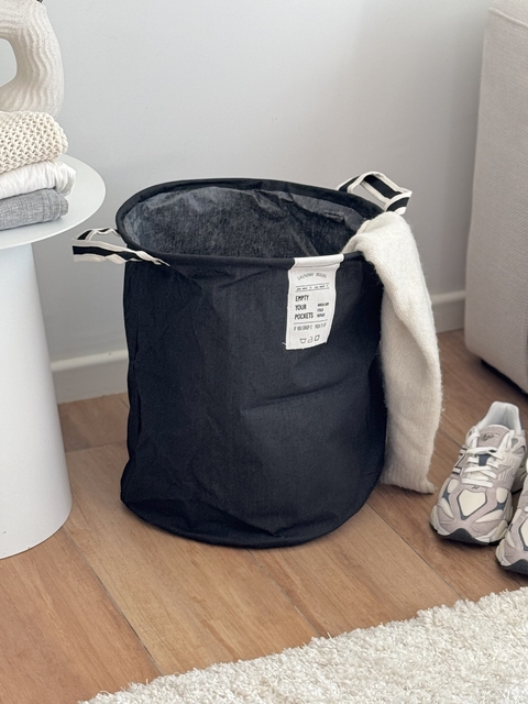 Cesto de Ropa 40x50 Negro GH-524N
