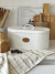 Lata Blanca Para Pan 34x18x17cm - Ganga Home
