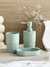 Set de Baño 3 Piezas Verde Pastel GH-50 - Ganga Home