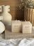 Set x2 Velones Cuadrados 7,5x7,5cm GH-584 - comprar online