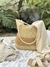 Bolso Bombe Natural/ Camel GH-1646 en internet