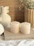 Set x2 Velones 7cm GH-582 - Ganga Home