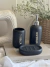 Set de Baño 3 Piezas Gris Oscuro GH-60