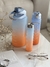 Set x3 Botellas Degrade Azul/Naranja GH-1609 - Ganga Home