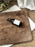Alfombra antideslizante pelo chocolate - Ganga Home