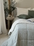 Acolchado Boho Chic Queen Verde 737Q