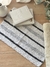 Alfombra c/líneas Negro y Gris 40X60 GHI-34 - comprar online