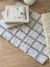 Alfombra Cuadros Nat y Gris 40X60 GHI-33 - comprar online