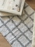 Alfombra Cuadros Nat y Gris 40X60 GHI-33